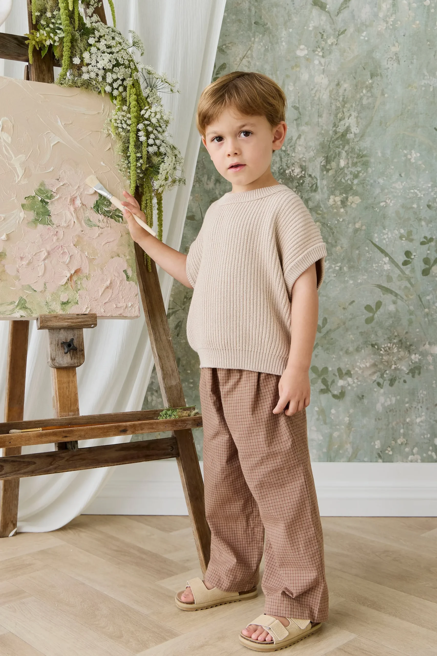 Virgil Knit Vest - Sand