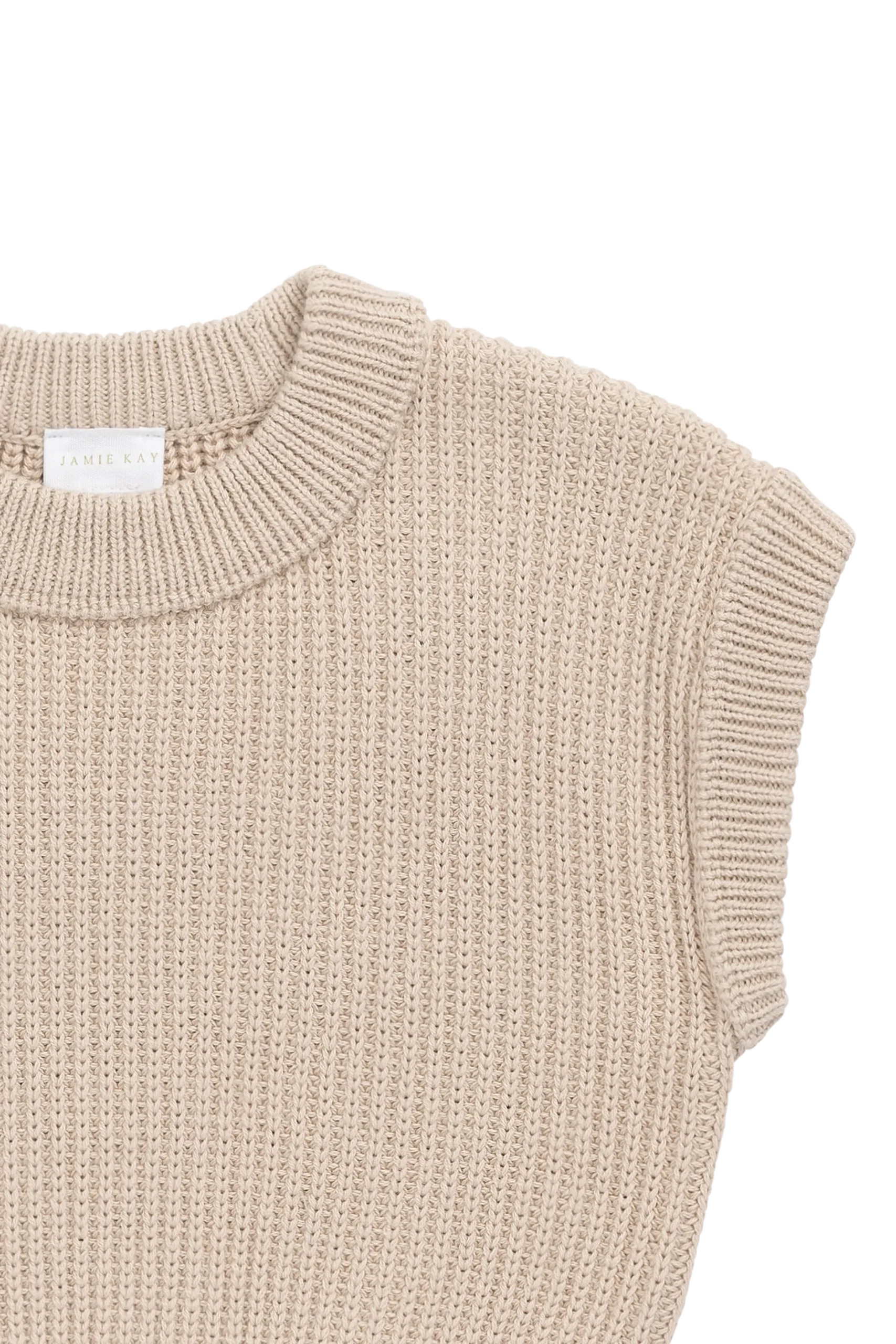 Virgil Knit Vest - Sand